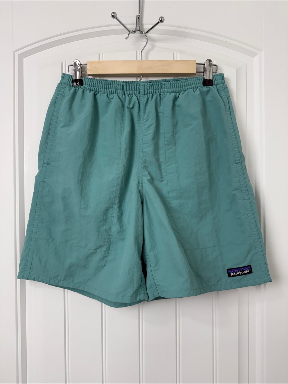 Patagonia M's Baggies Longs - 7"Style #58034 Light Beryl Green Size Small